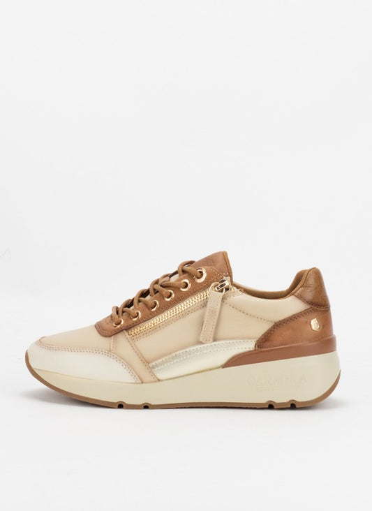 Deportivo Carmela 160850 Piel Beige/Camel