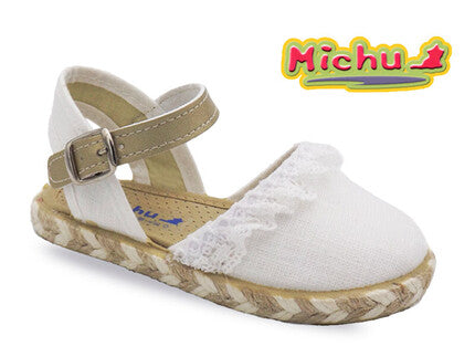 Alpargata Michu 8038 Blanco
