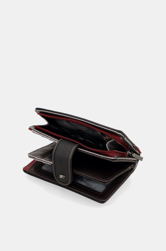 Billetera Anekke 41809-902 Gris Granate