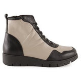 Botín Chamby Modelo 8 Negro/Beige Botín Chamby Modelo 8 Negro/Beige