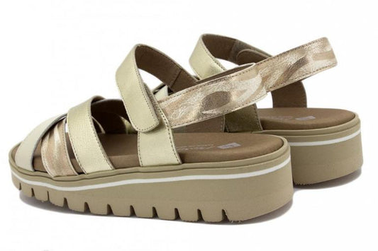 Sandalia Piesanto 240784 Cebra Oro