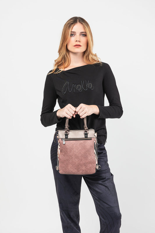 Bolso Anekke 41805-288 Negro Granate
