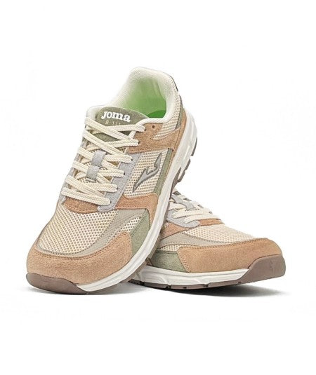 Deportivo Joma CR111LS2629 BEIGE/VERDE
