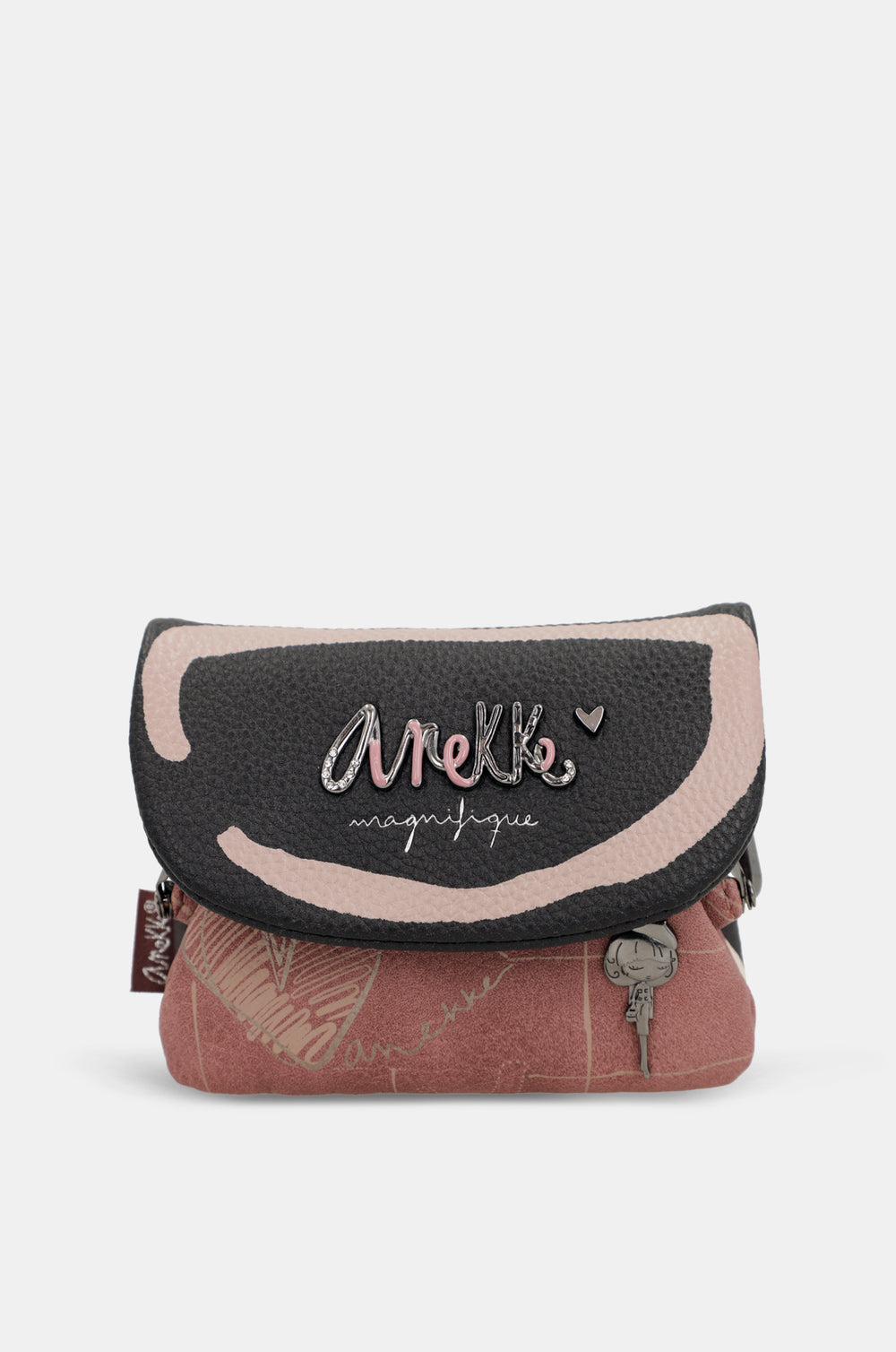 Billetera Anekke 41809-902 Gris Granate