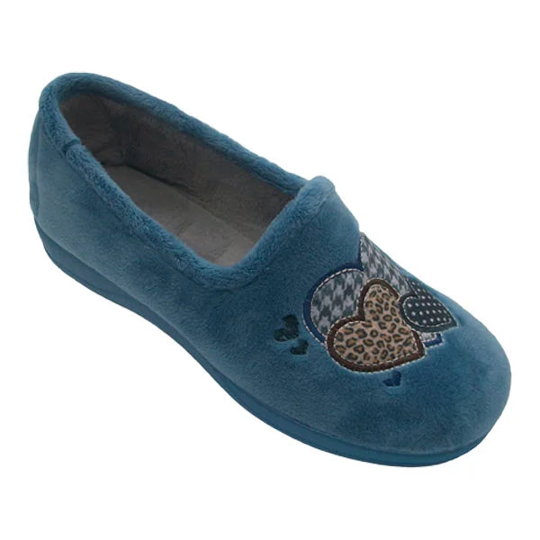 Zapatilla Devalverde 1187 Corazones Ducados