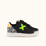 Deportivo Munich 1514467 G-3 Kid Velcro  Sala Negro