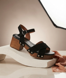 Sandalia FRESIA 484 NEGRO