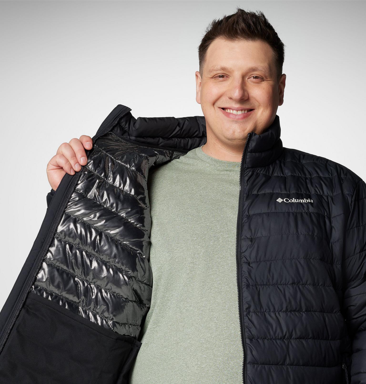 Parka Columbia Powder LIte II Veste Negro