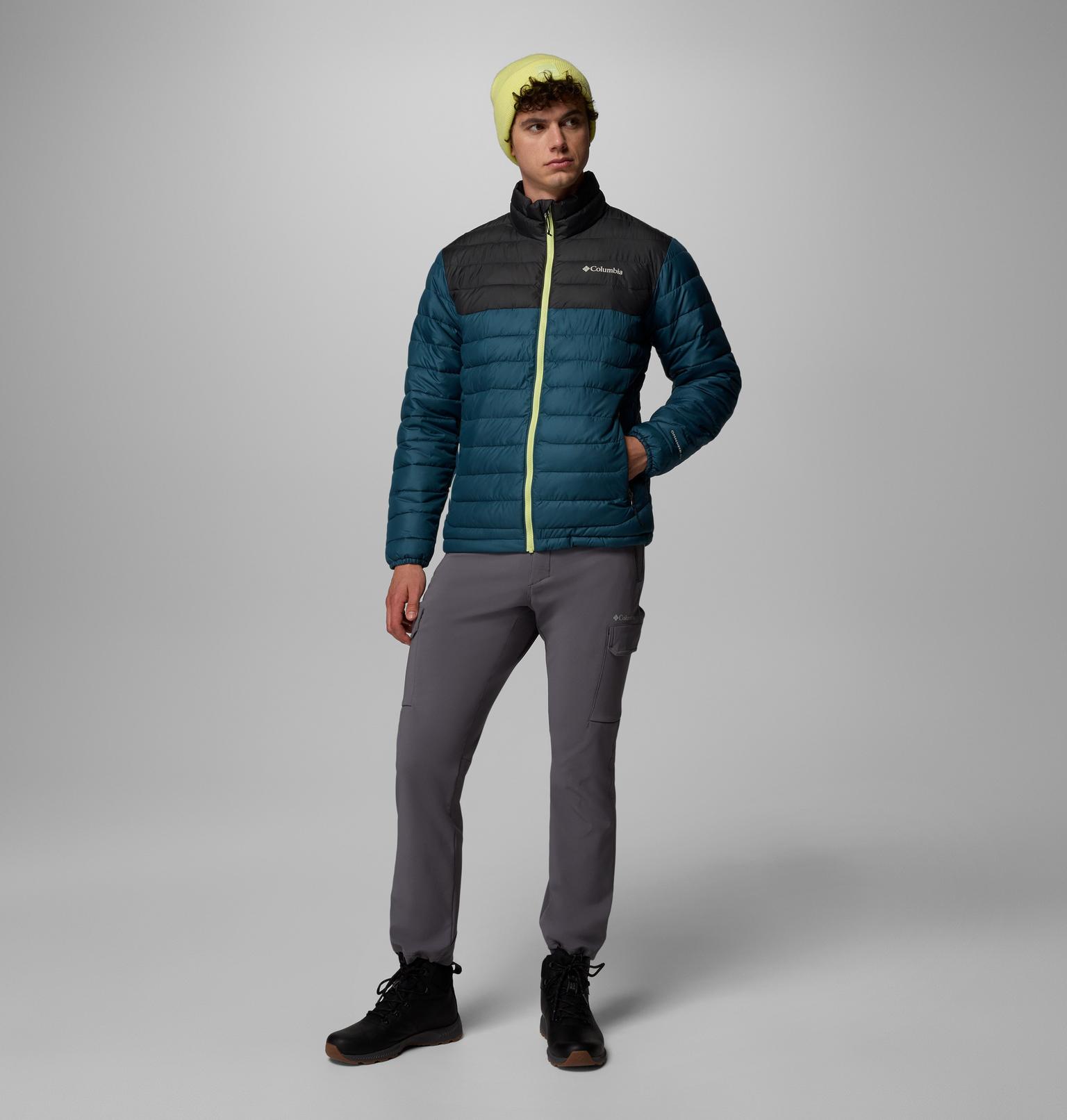 Parka Columbia Powder LIte II Jacket Verde Petróleo
