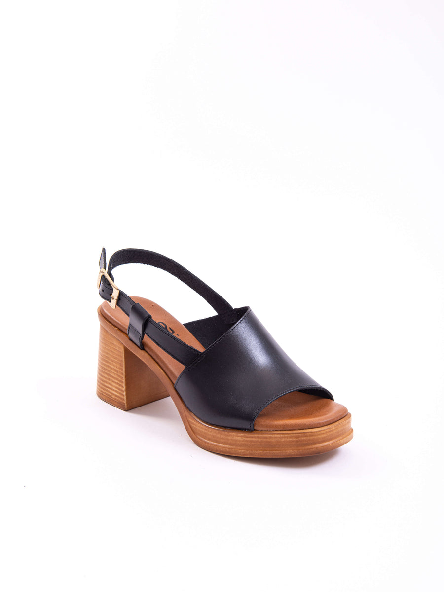 Sandalia Hee 24544 Vaquetilla Negro