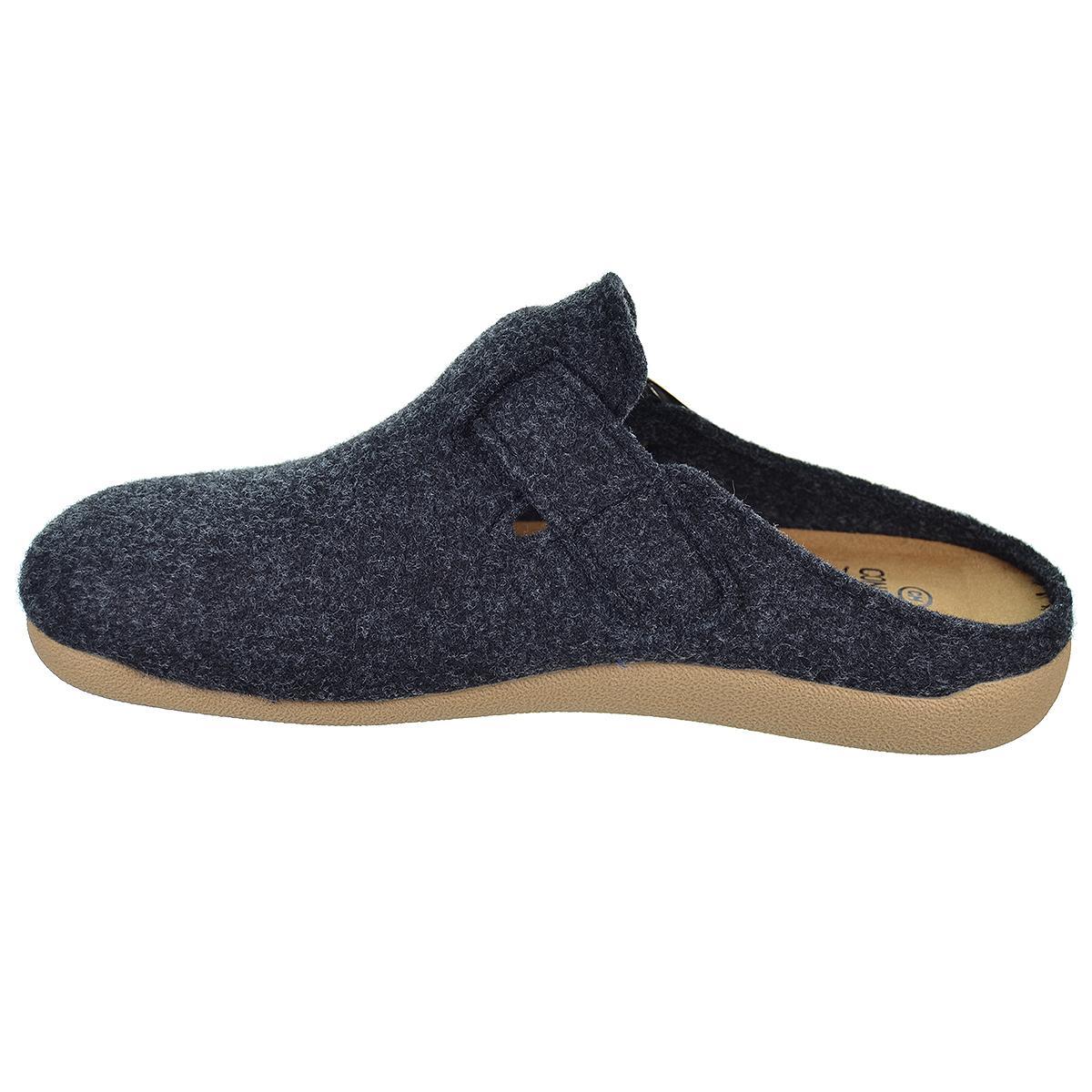 Zapatilla Calzamur  30371 Descalza Hebilla Tweed Marino