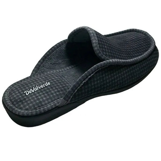 Zapatilla Devalverde 3525 Gris Cuadros