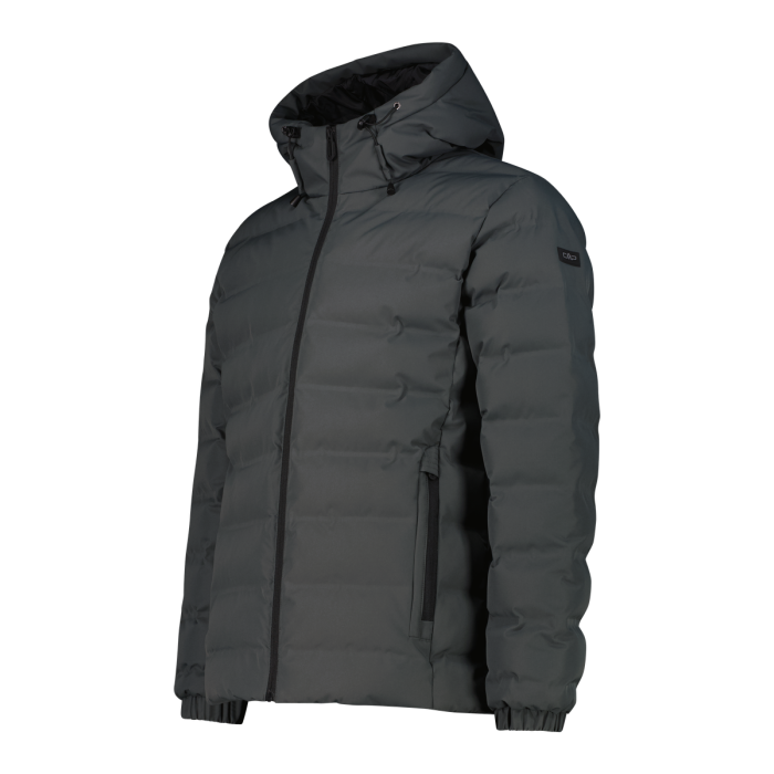 Chaqueta CMP 35K3697 Fix Hood Jungle, Verde Jungla, parka térmica para hombre