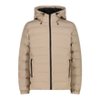 Chaqueta CMP 35K3697 Fix Hood Teak, Beige Teak, parka térmica para hombre