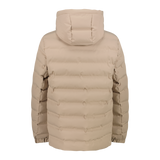Chaqueta CMP 35K3697 Fix Hood Teak, Beige Teak, parka térmica para hombre