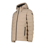 Chaqueta CMP 35K3697 Fix Hood Teak, Beige Teak, parka térmica para hombre