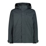 Chaqueta CMP 36K3697 Zip Hood Impermeable, para hombre, Verde Jungle Mel.