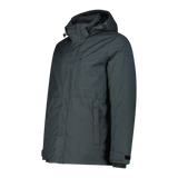 Chaqueta CMP 36K3697 Zip Hood Impermeable, para hombre, Verde Jungle Mel.