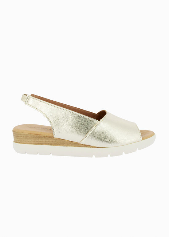 Sandalia Doctor Cutillas 37850 Platino Piel