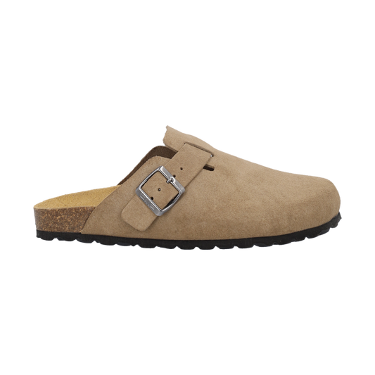 Zueco CMP 3Q89546 NAVARRO SLIPPERS SÉSAMO TAUPE PIEL