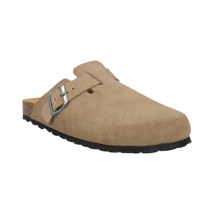 Zueco CMP 3Q89546 NAVARRO SLIPPERS SÉSAMO TAUPE PIEL