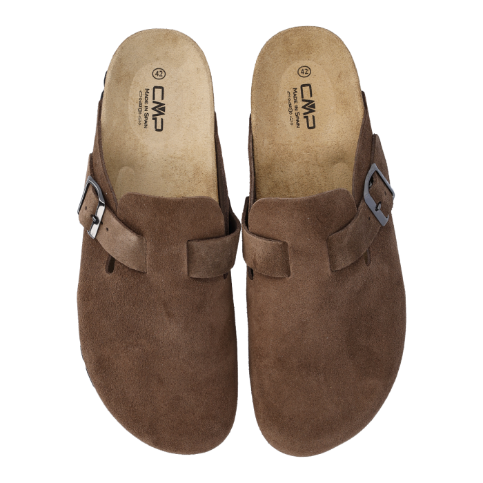 Zueco CMP 3Q89547 NAVARRO SLIPPERS TIERRA PIEL