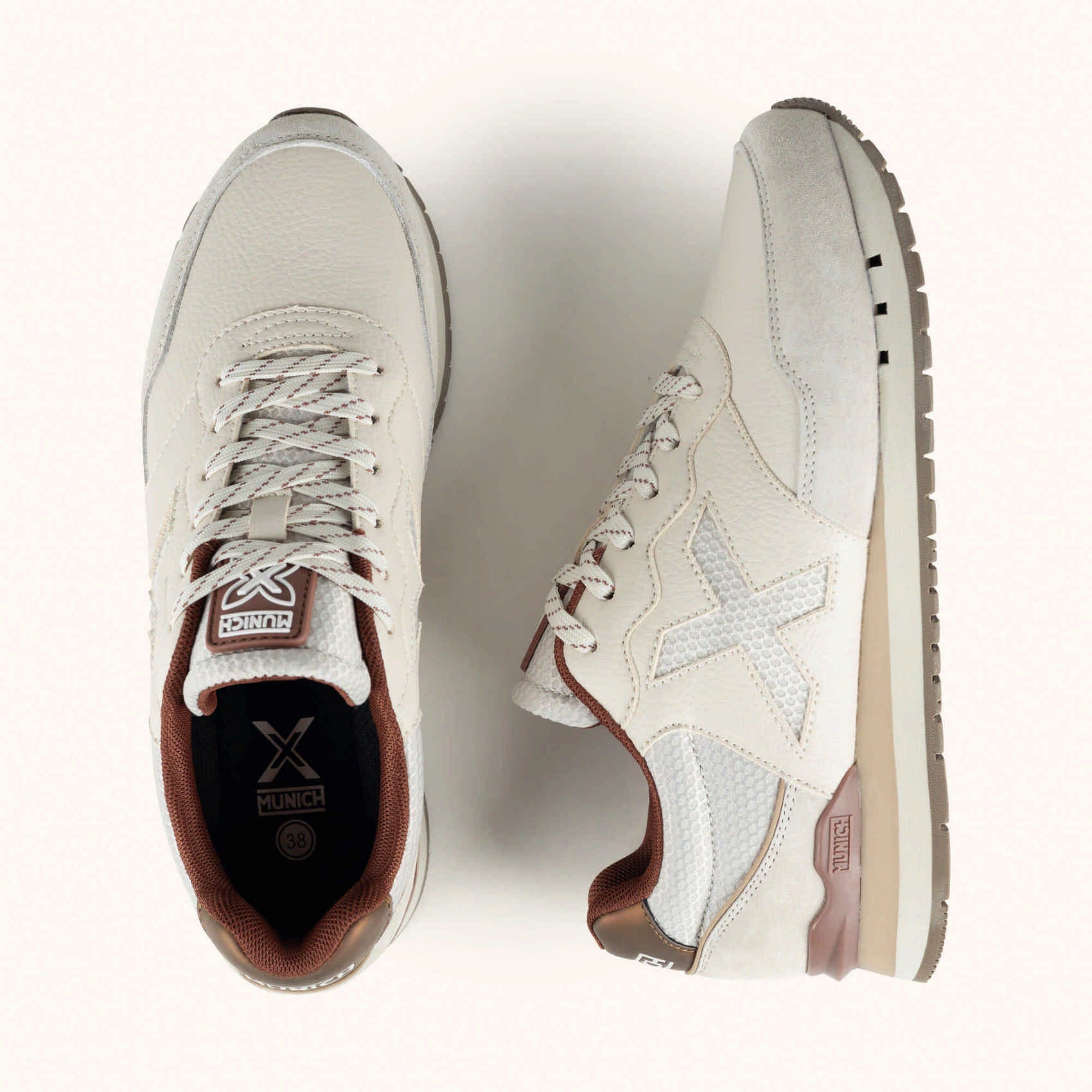 Deportivo MUNICH 4150305 DASH WMN305 BEIGE