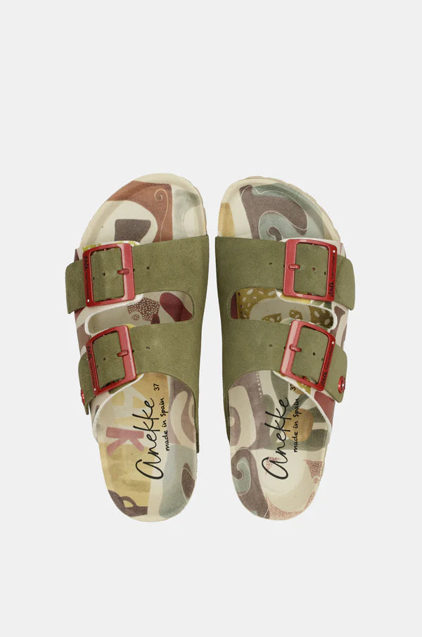 Sandalia Anekke 42371 VITORIA ANPHORA VERDE