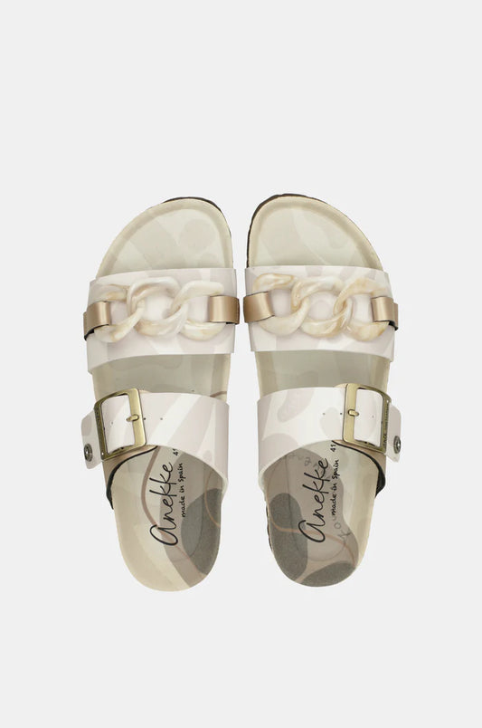 Sandalia Anekke 42371 Vitoria bio Gaia Beige
