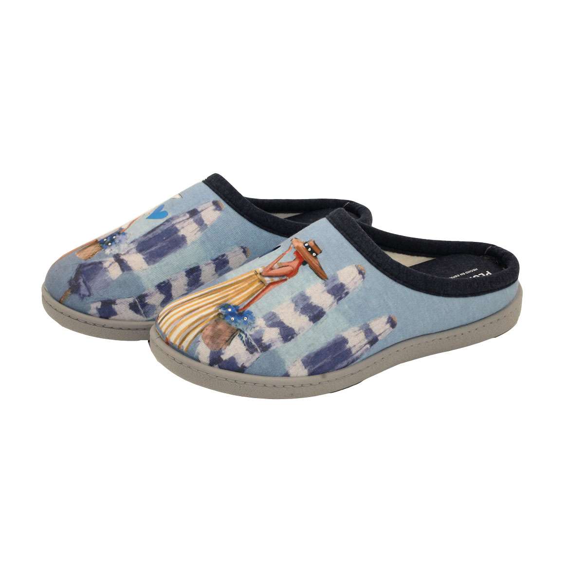 Zapatilla Plumaflex 123174 DESCALZA CHICA PLAYA