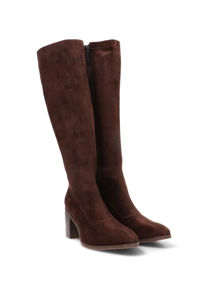 Bota Étika 30056 Nora Café Caña Elástica