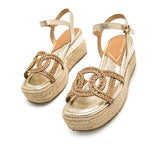 Sandalia Maria Mare 68564 Champagne