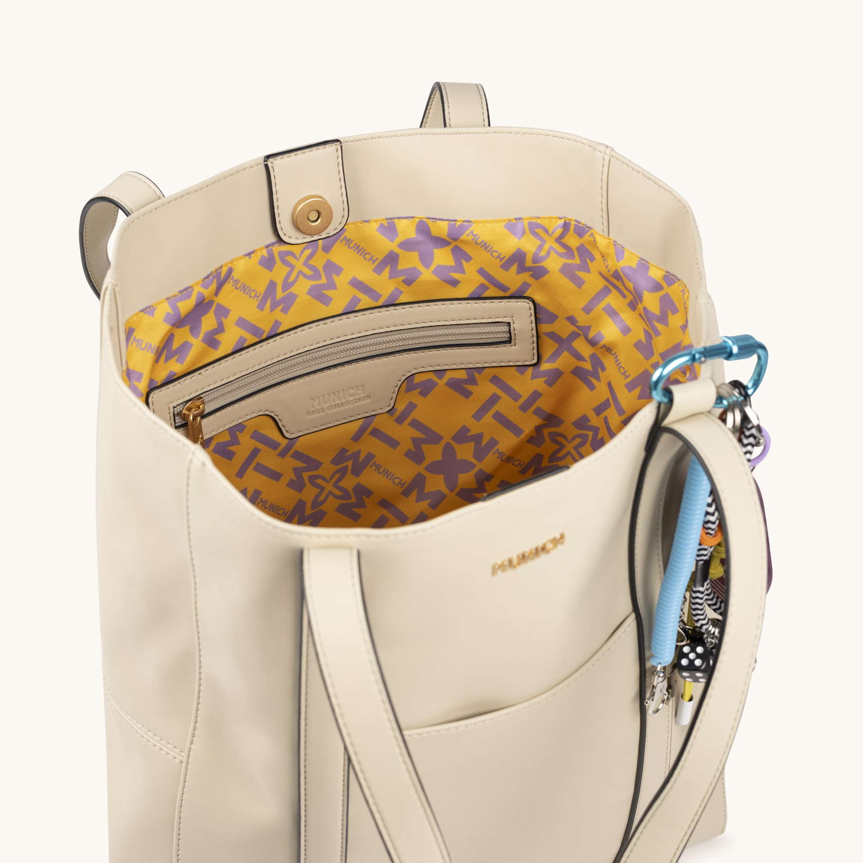 Bolso MUNICH 7113571 SHOPPER CREMA