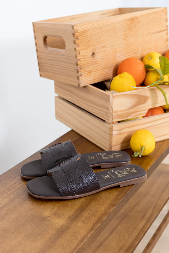 Sandalia OH MY SANDALS 5800 DOYA MARRÓN ALEXIA PIEL
