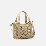 Bolso Mustang HILO C59537 RAFIA BEIGE