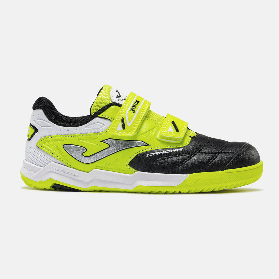 Deportivo Joma CAJW2601INV Cancha Jr Sala Negro/Flúor