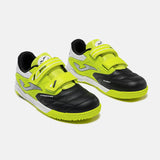 Deportivo Joma CAJW2601INV Cancha Jr Sala Negro/Flúor