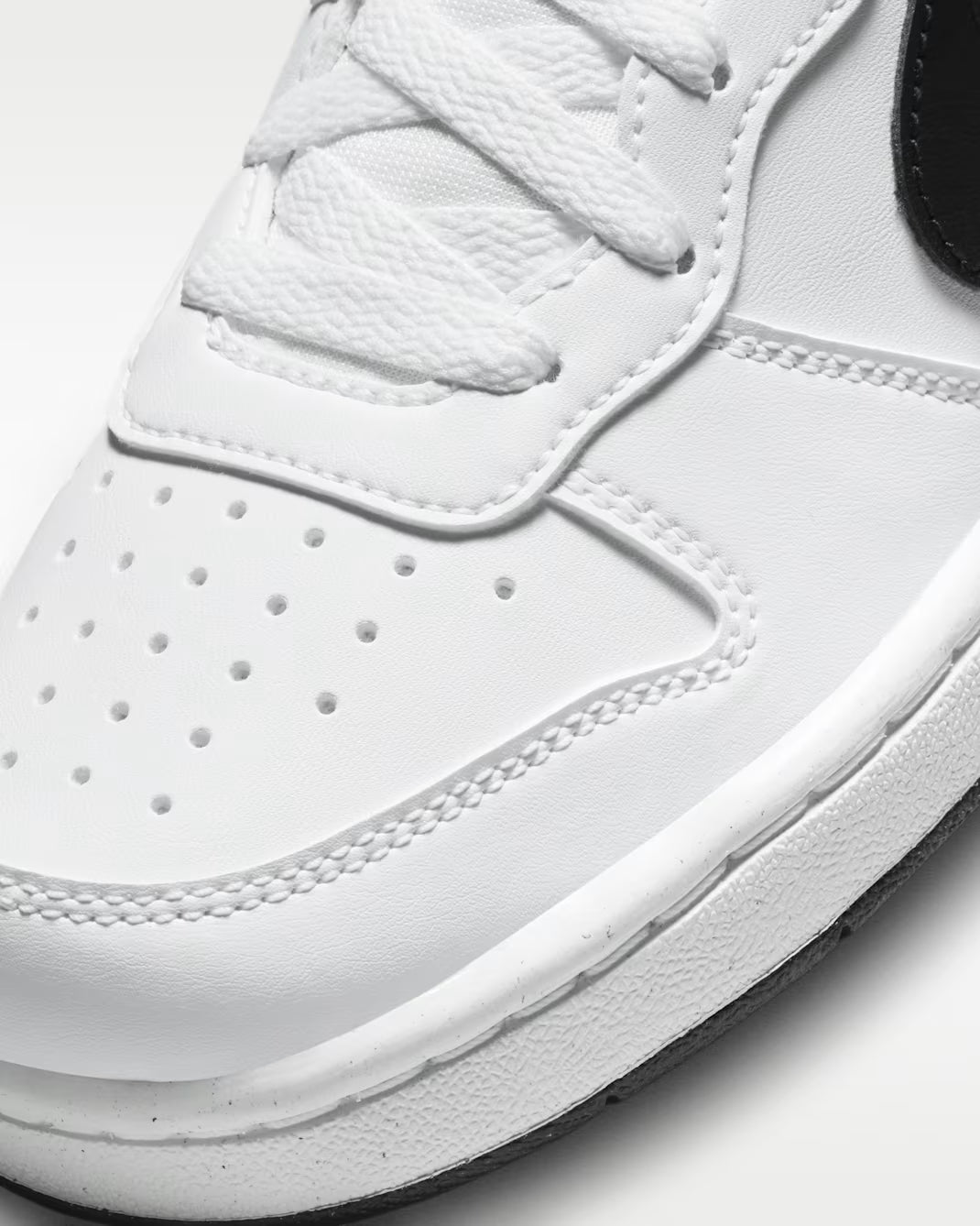 Deportivo Nike DV5456-104 COURT BOROUGH LOW RECRAFT Blanco/Negro