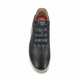 Zapato Callaghan 51314 Piel Azul Cordon Elastico