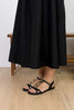 Sandalia OH MY SANDALS 5849 EDURNE PIEL NEGRO