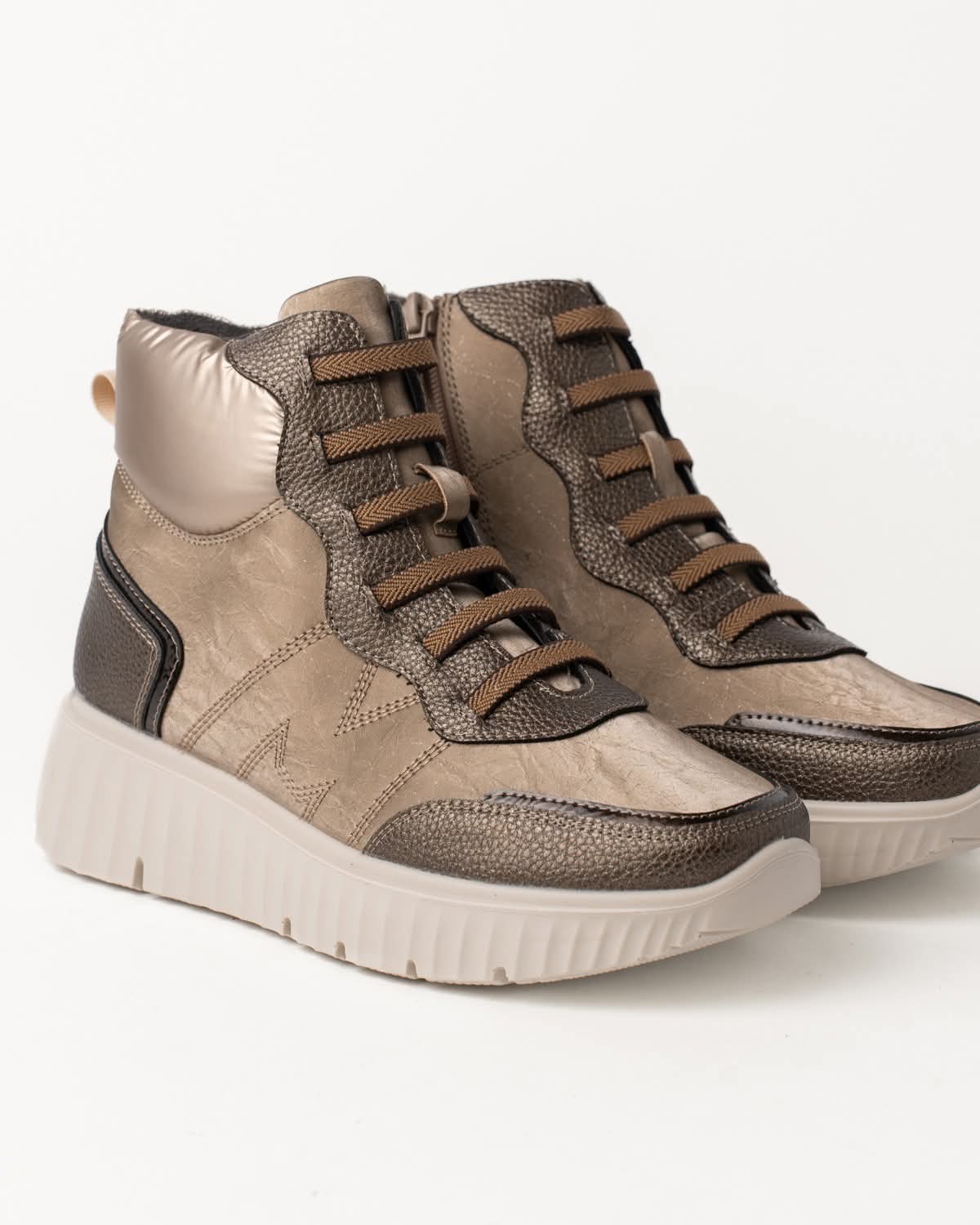 Botín Mysoft 25M631 Taupe