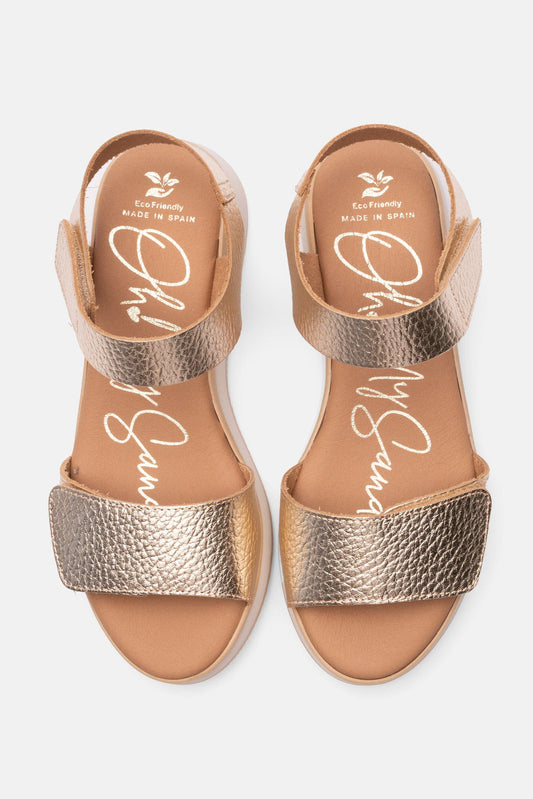 Sandalia Oh My Sandals 5650 Doya Cava Velcro