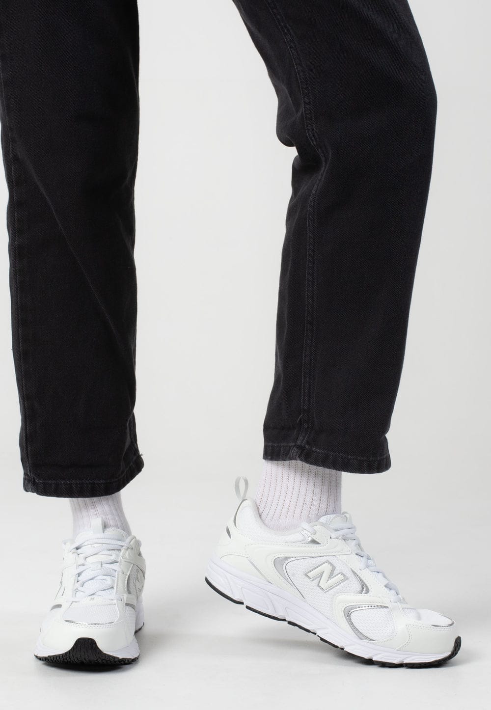 Deportivo New Balance ML408W Blanco/Plata