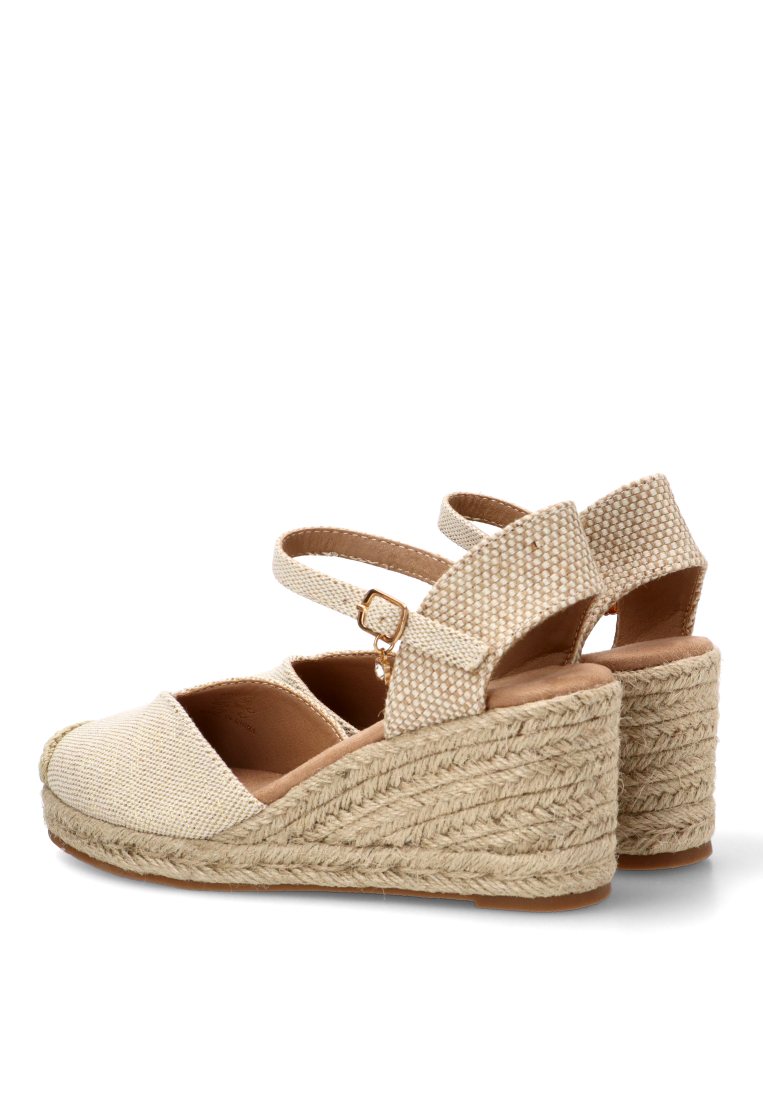 Alpargata Etika 20010 Beige Cuña