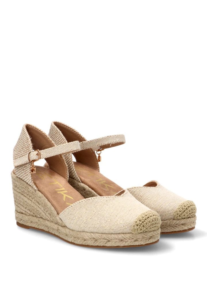 Alpargata Etika 20010 Beige Cuña