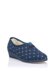 Zapatilla Doctor Cutillas 4692 Cuña Lana Marino