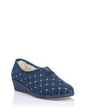 Zapatilla Doctor Cutillas 4692 Cuña Lana Marino