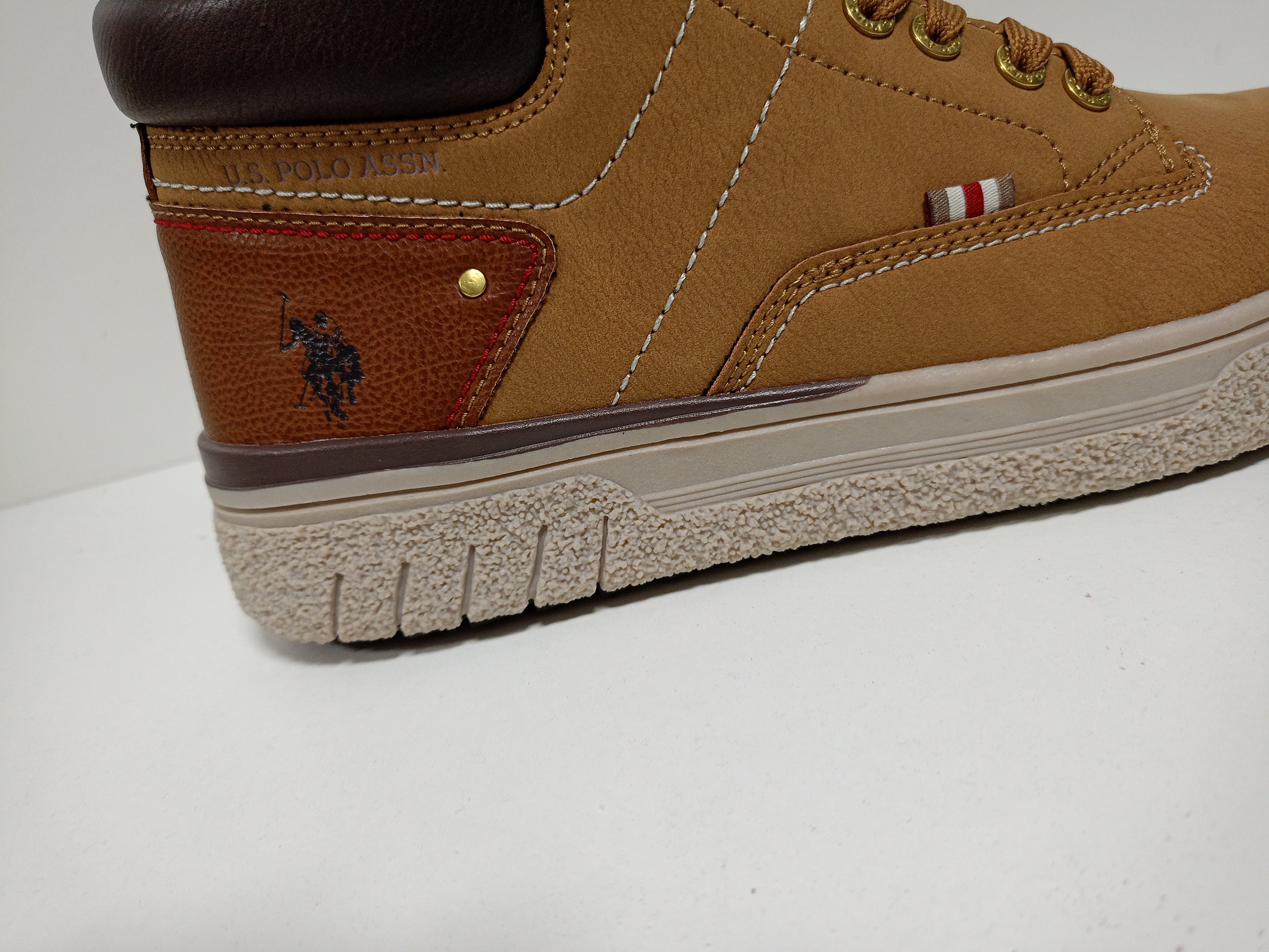 BotÍN POLO PYRO001A-CUO  Caballero PIel Camel