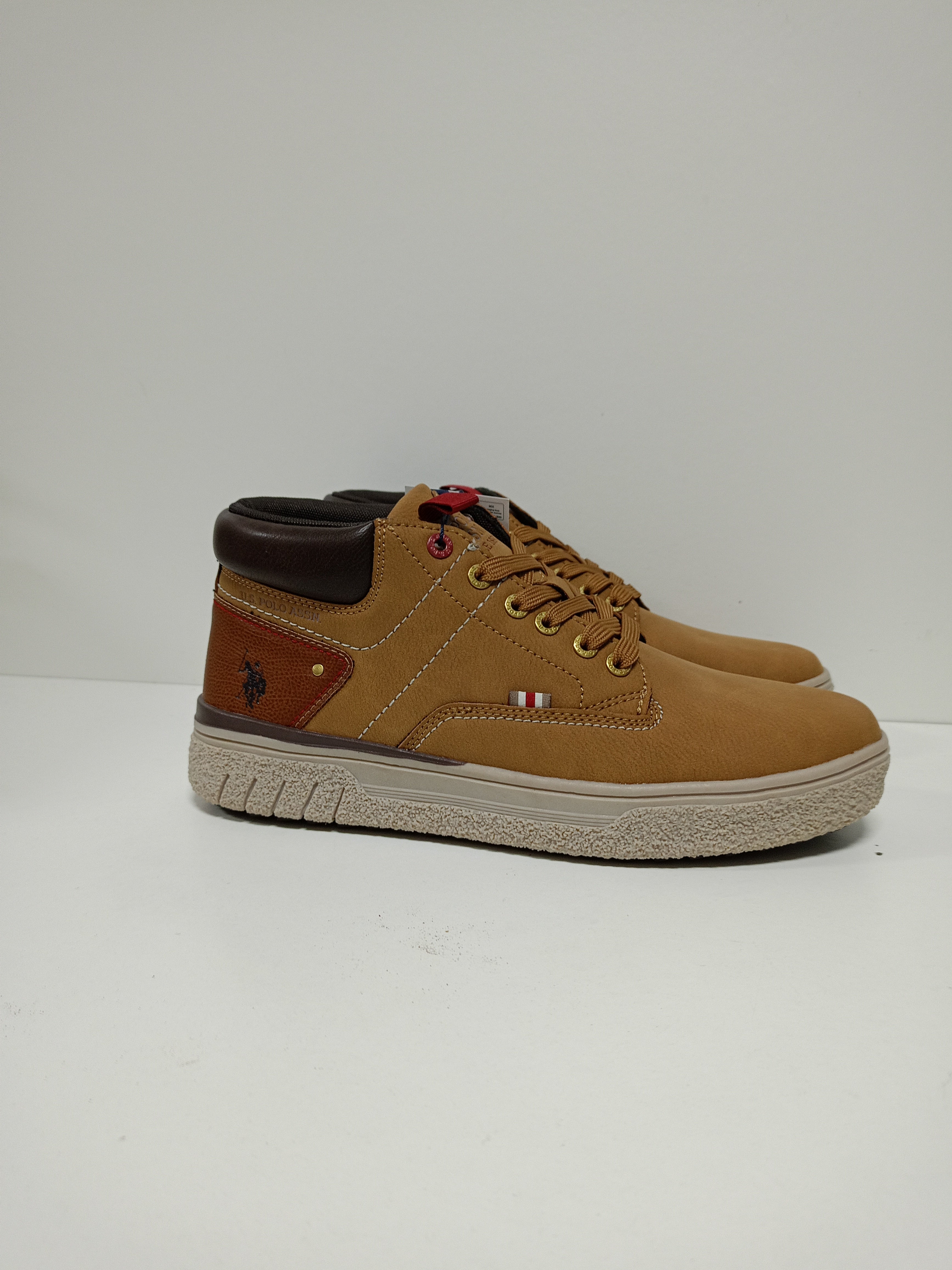 BotÍN POLO PYRO001A-CUO  Caballero PIel Camel