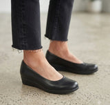 Zapatos 1912 Chamby con cuña plataforma, piel negro